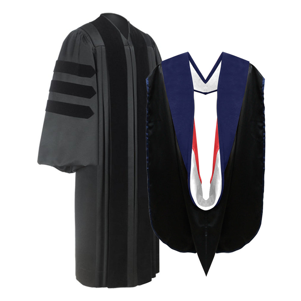 Class Act Graduation Adult Unisex Matte Graduation Cap and Gown with Tassel  and Gold Charm, Plus 1 4'9